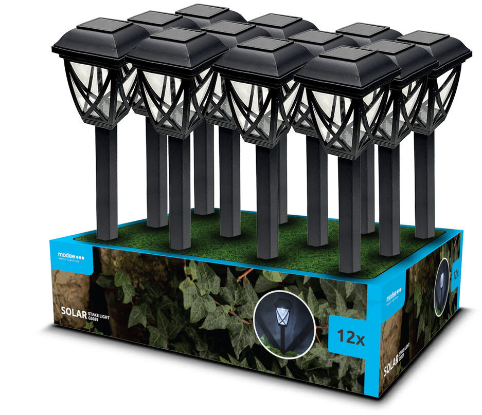 Modee Lightning Solárne svietidlo GS029 zapichovacie 36 cm 1 ks