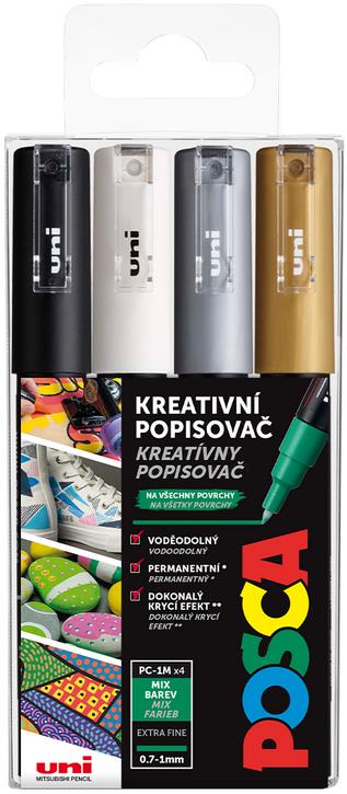 UNI Posca 1M 4 ks