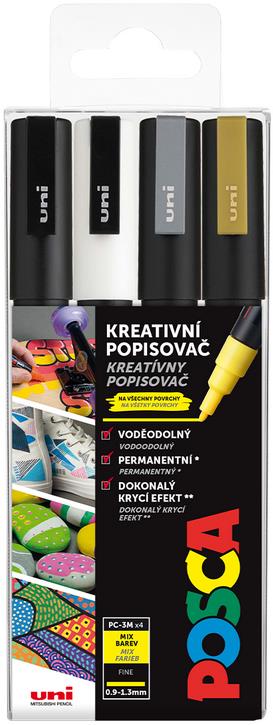 UNI Posca 3M 4 ks