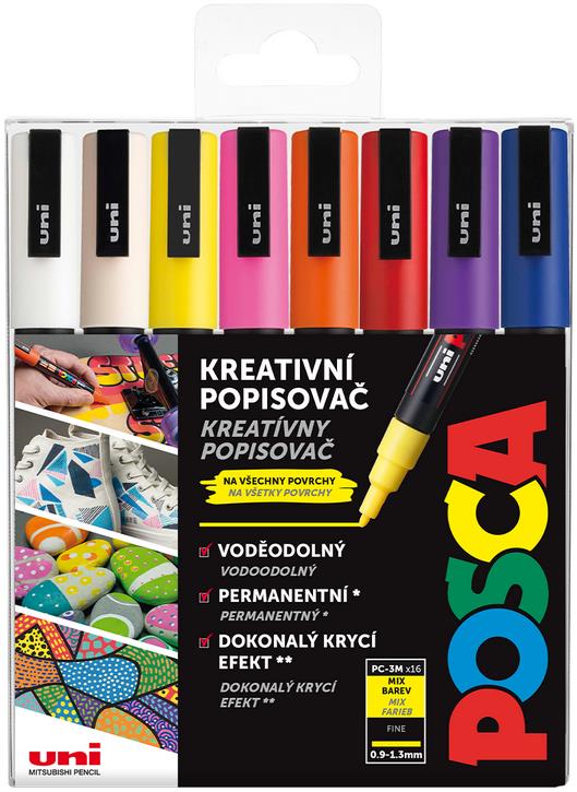 UNI Posca 3M 16 ks