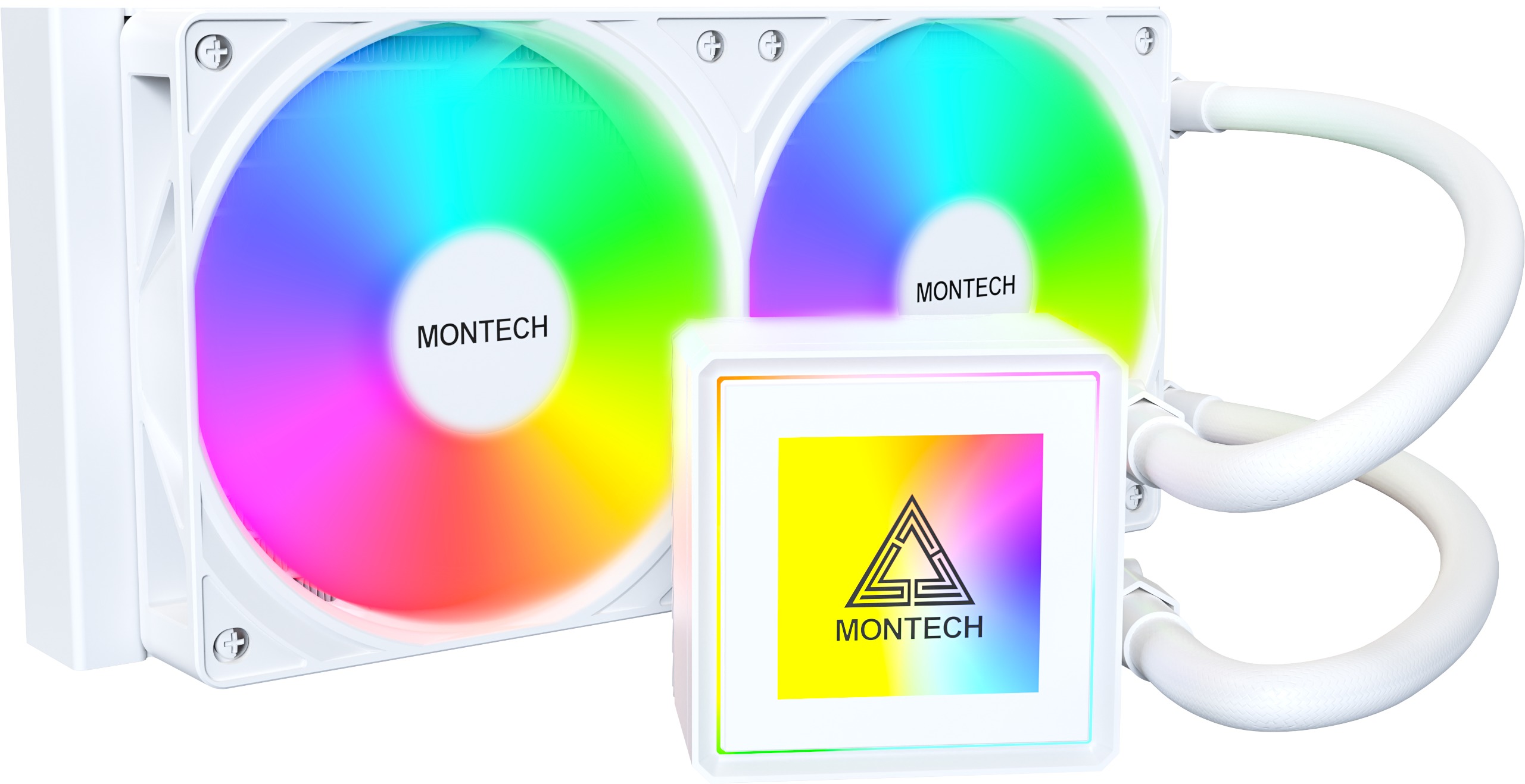 Montech PureFlow ARGB 240 White