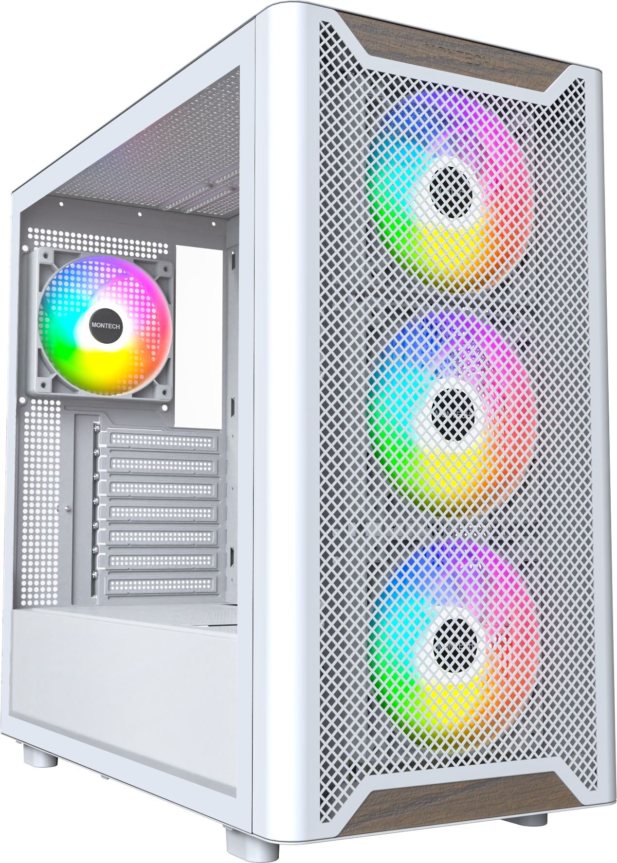 Montech XR WOOD White