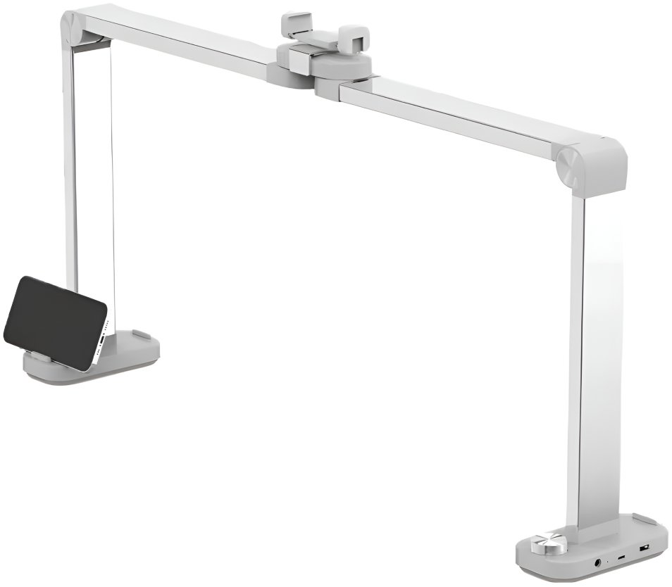 BAFI MOON Stolná skladacia vyplňovacia LED lampa biela