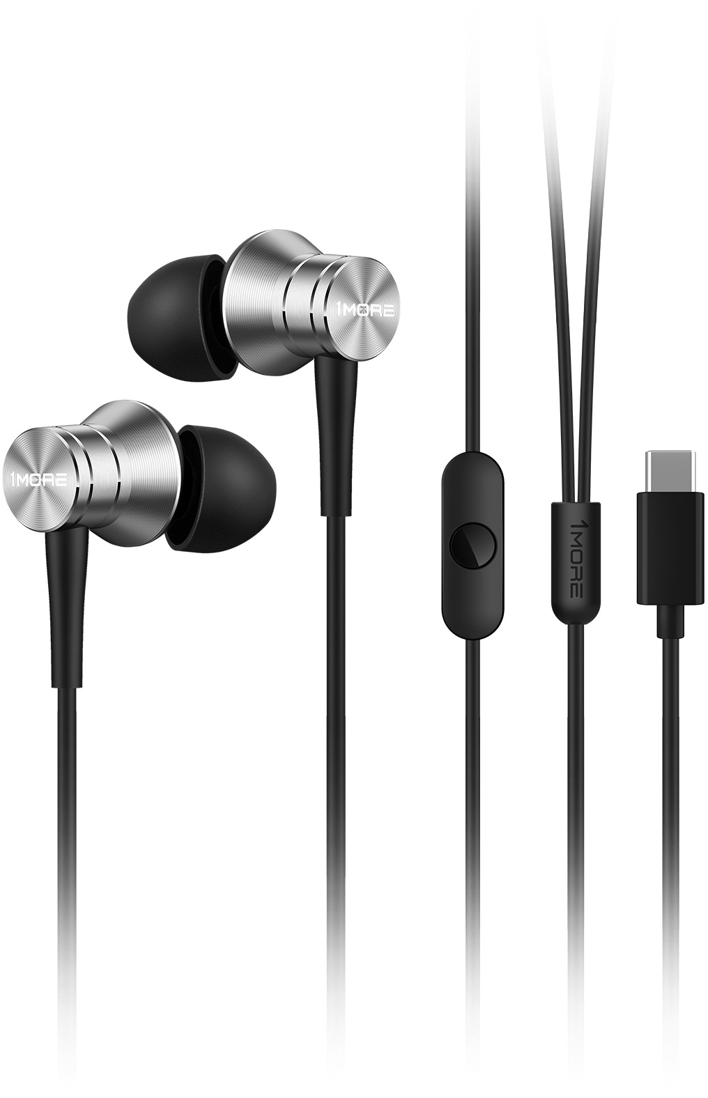 1MORE Piston Fit In-Ear Headphones Type-C Silver