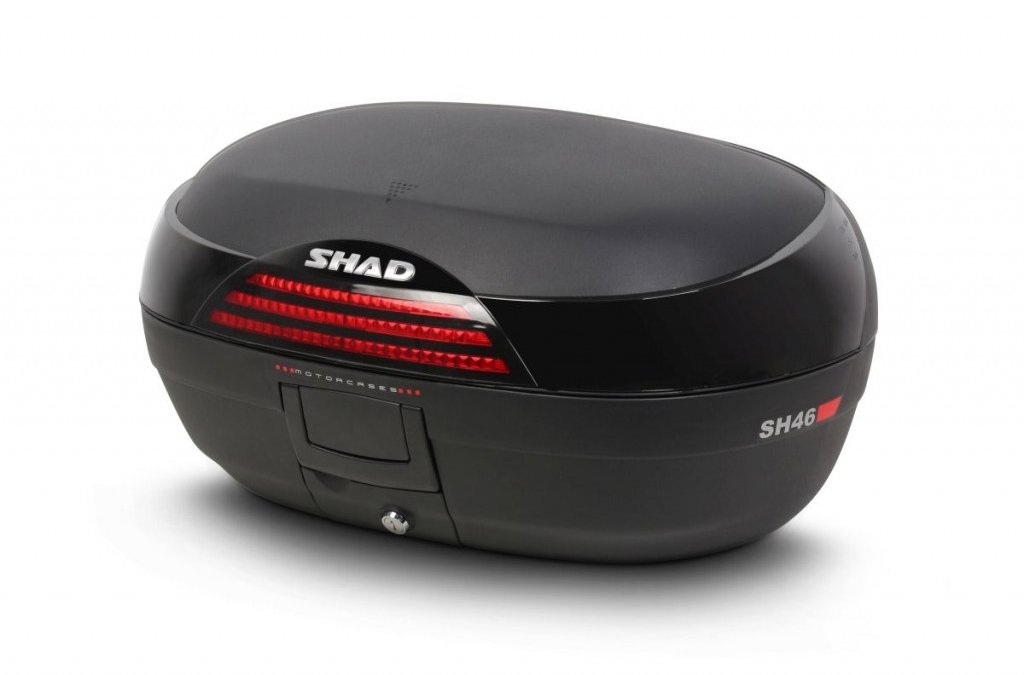 SHAD Vrchný kufor na motorku SH46 čierny