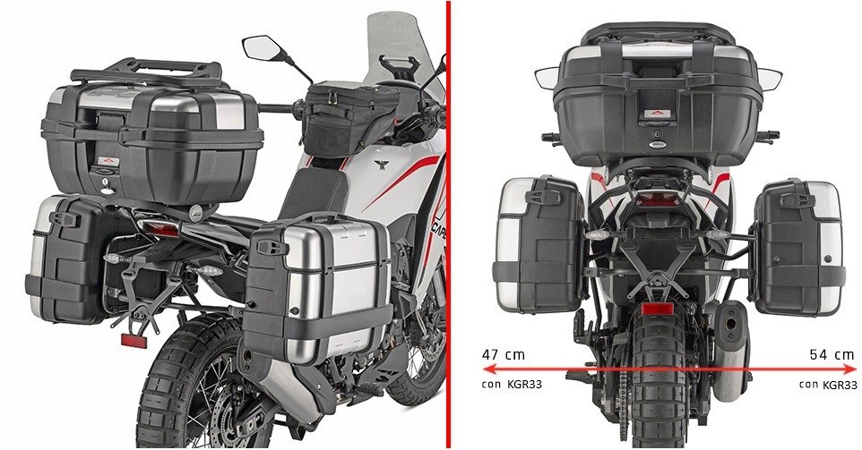 KAPPA KLO9352MK nosič bočných kufrov MOTO MORINI X-Cape 700 (25)
