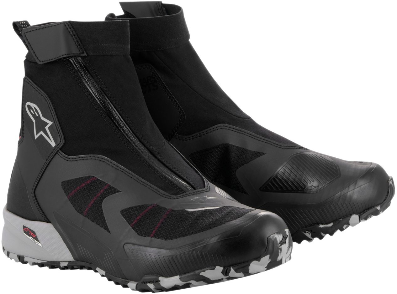 ALPINESTARS topánky CR-8 GORE-TEX, čierne/sivé/červené, 2025, veľ. 42