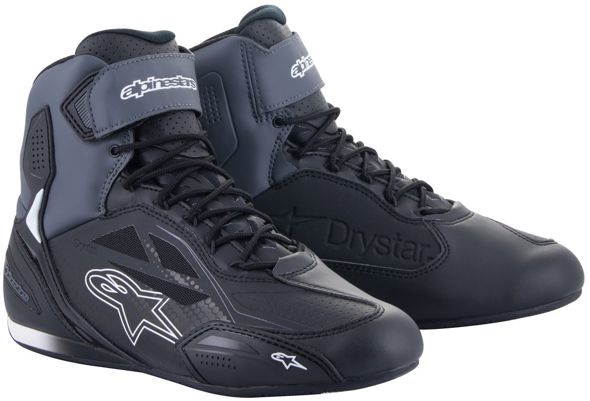 ALPINESTARS topánky FASTER-3 DRYSTAR, čierne/tmavo sivé, 2025, veľ. 46