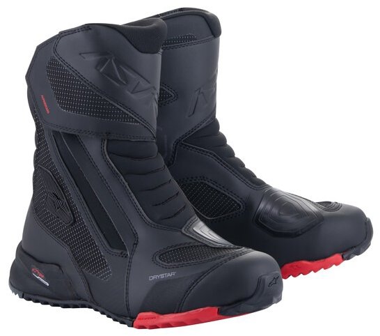 ALPINESTARS topánky RT-7 DRYSTAR, čierne/červené, 2025, veľ. 48