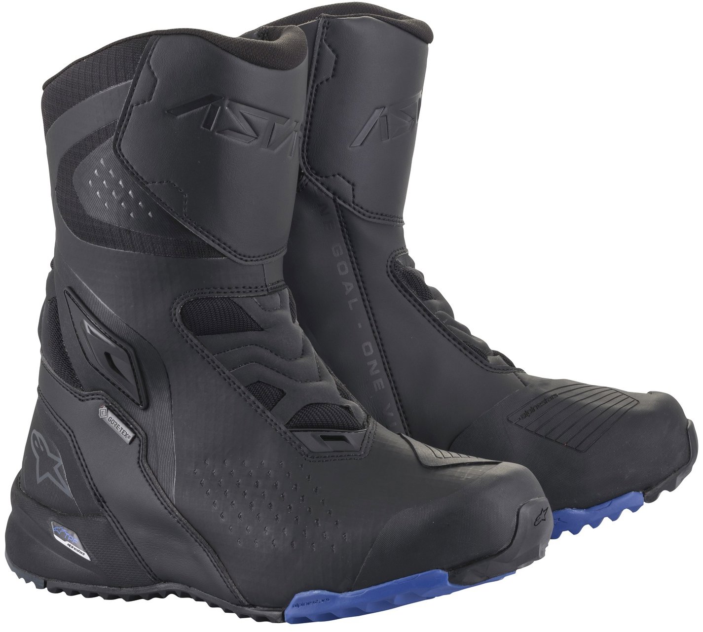 ALPINESTARS topánky RT-8 GORE-TEX, čierne/modré, 2025, veľ. 43