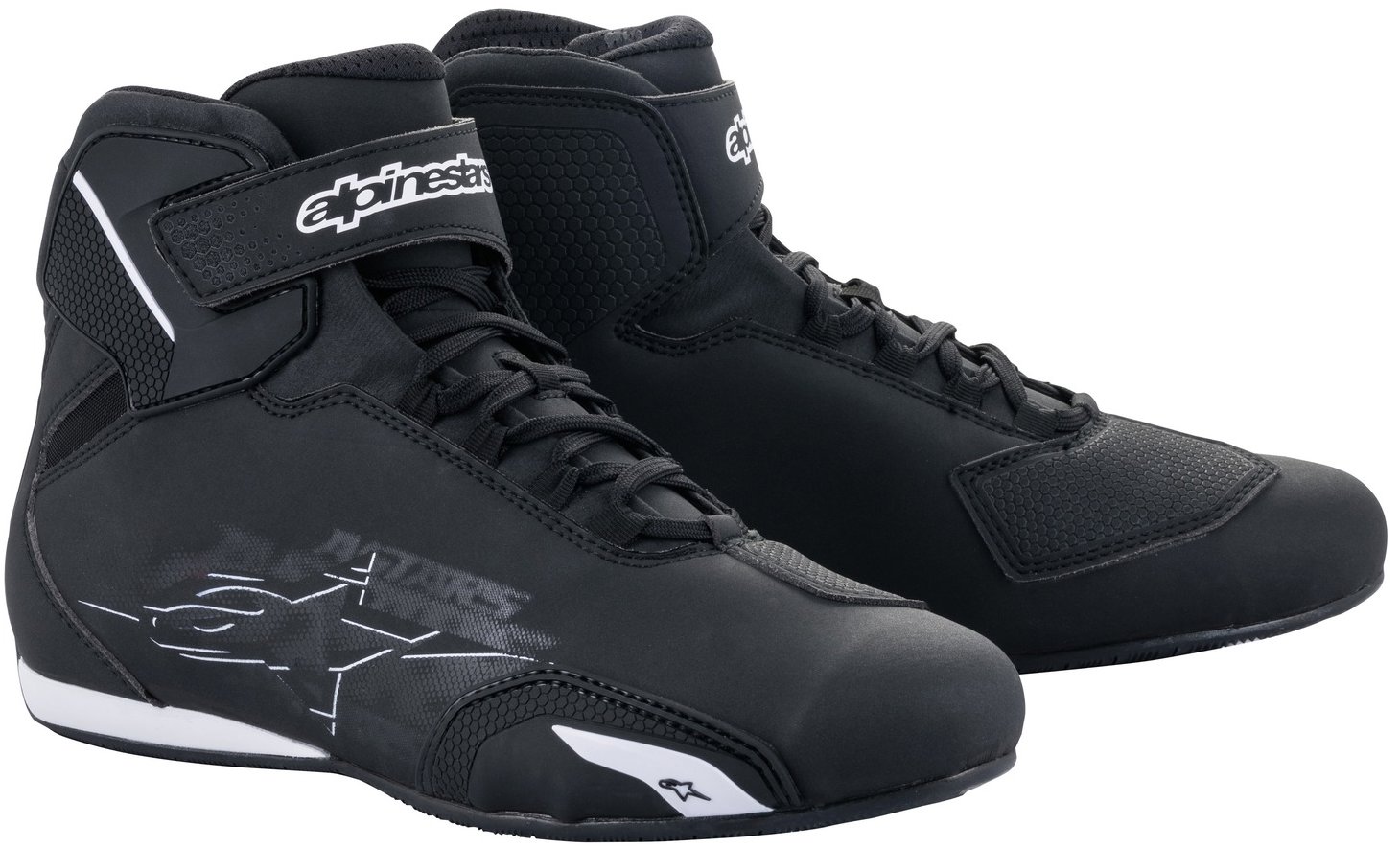 ALPINESTARS topánky SEKTOR, čierne/biele, 2025, veľ. 42,5