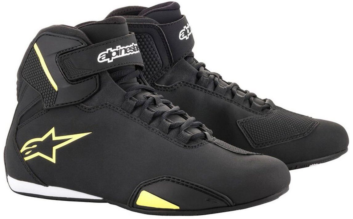 ALPINESTARS topánky SEKTOR, čierne/žlté fluo, 2025, veľ. 43