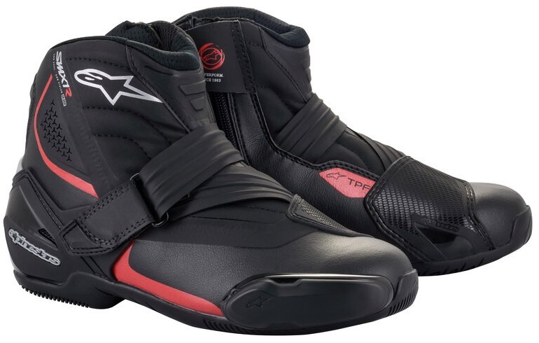 ALPINESTARS topánky SMX-1 R, čierne/červené, 2025, veľ. 42