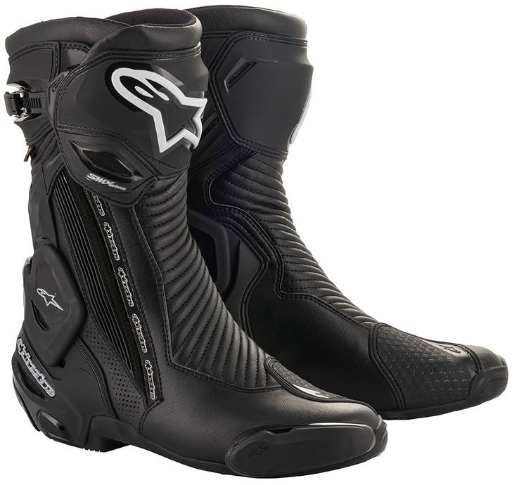 ALPINESTARS topánky SMX PLUS 2 GORE-TEX, čierne/strieborné, 2025, veľ. 46
