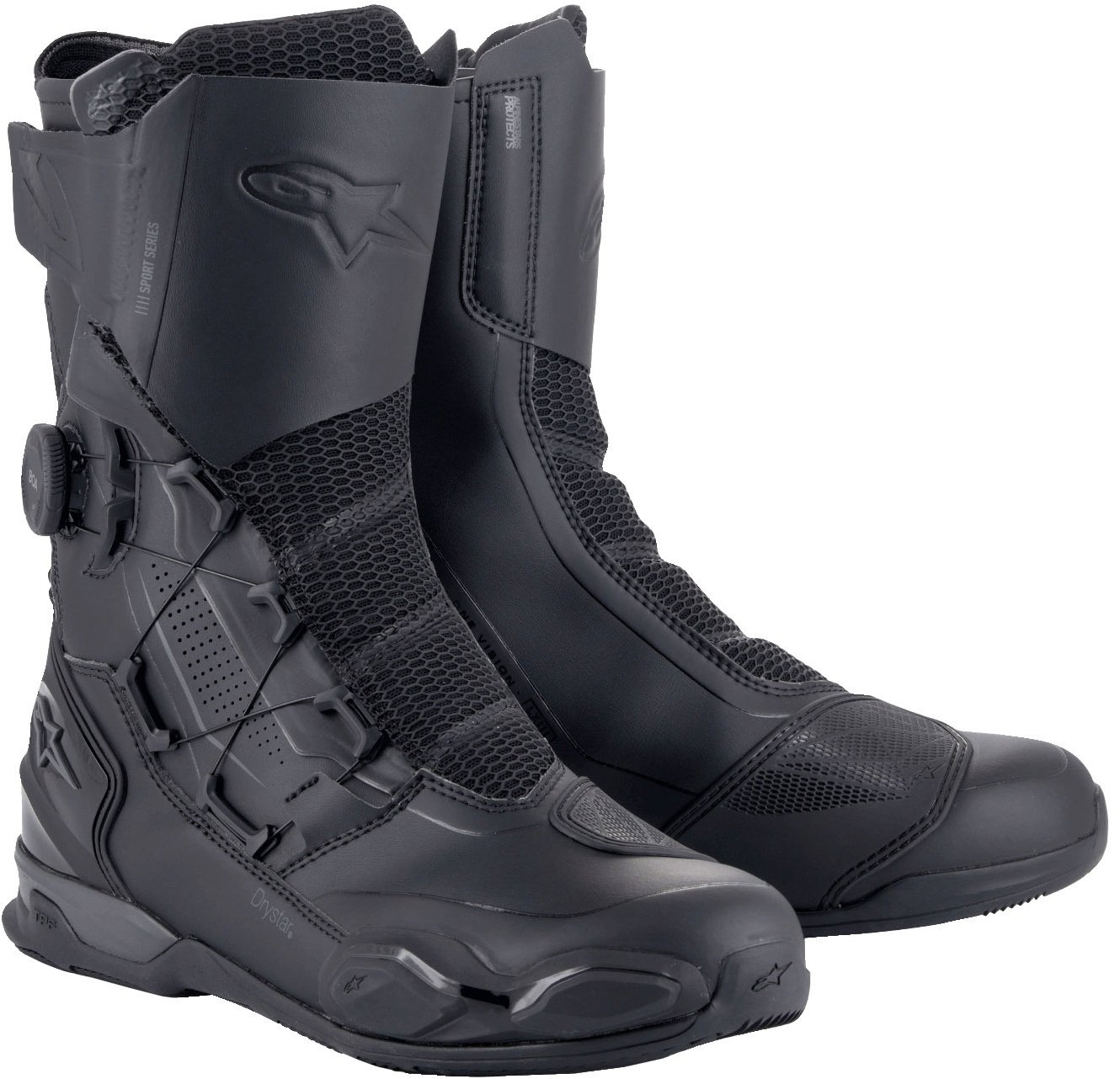 ALPINESTARS topánky SP-X BOA DRYSTAR, čierne/tmavo sivé, 2025, veľ. 43