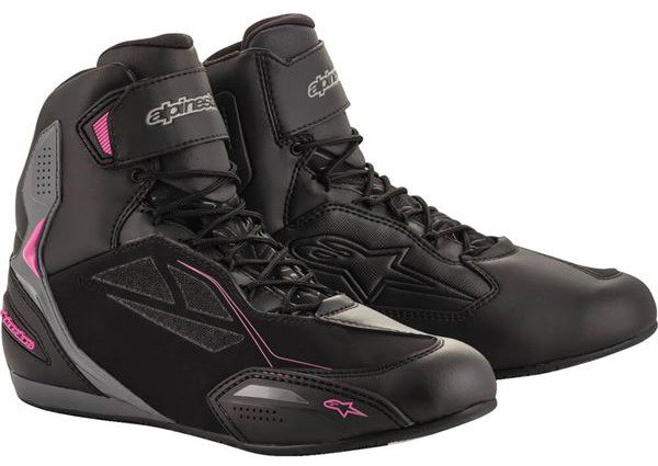 ALPINESTARS topánky STELLA FASTER-3 DRYSTAR, dámske, čierne/tmavo sivé/fialové, 2025, veľ. 40