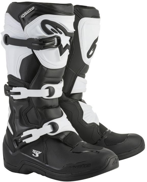 ALPINESTARS topánky TECH 3, čierne/biele, 2025, veľ. 38