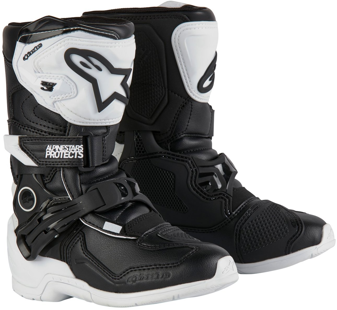 ALPINESTARS topánky TECH 3S KIDS, detské, biele/čierne, 2025, veľ. 30,5