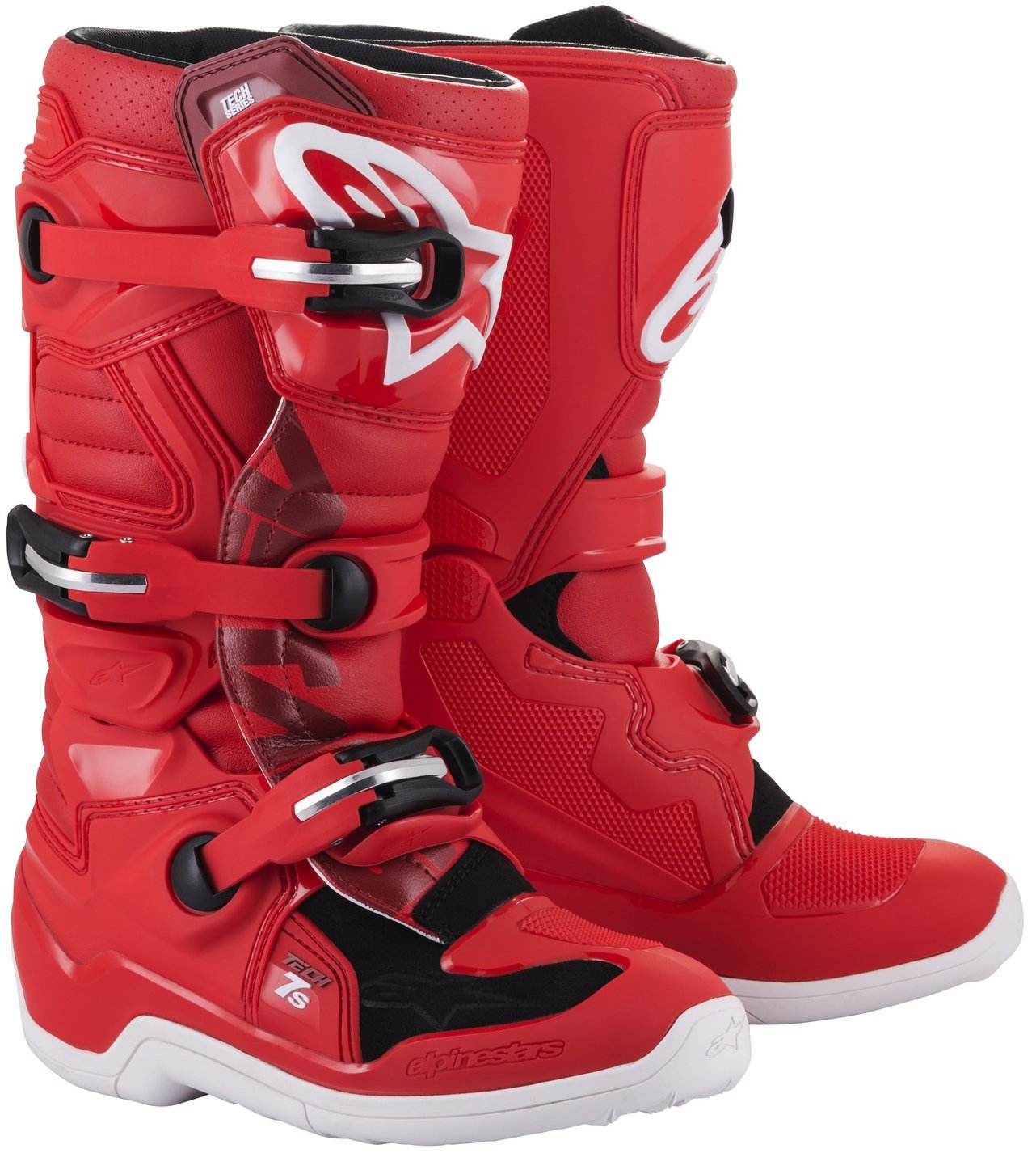 ALPINESTARS topánky TECH 7 S, detské, červené, 2025, veľ. 38