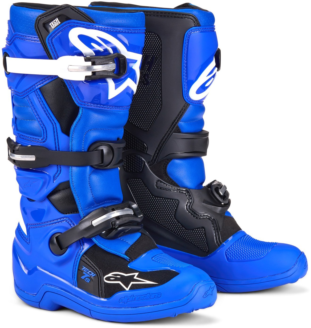 ALPINESTARS topánky TECH 7 S, detské, modré/biele/čierne, 2025, veľ. 37
