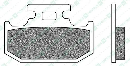 Newfren brzdové doštičky (zmes OFF ROAD DIRT ORGANIC) (2ks) M502-876