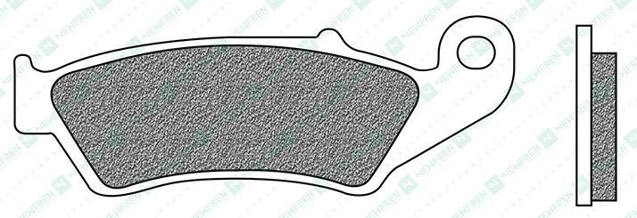 Newfren brzdové doštičky (zmes OFF ROAD DIRT SINTERED) (2ks) M502-862