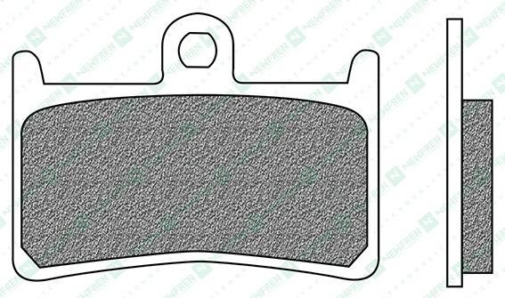 Newfren brzdové doštičky (zmes ROAD TOURING ORGANIC) (2ks) M502-879