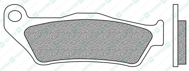 Newfren brzdové doštičky (zmes ROAD TOURING SINTERED) (2ks) M502-856
