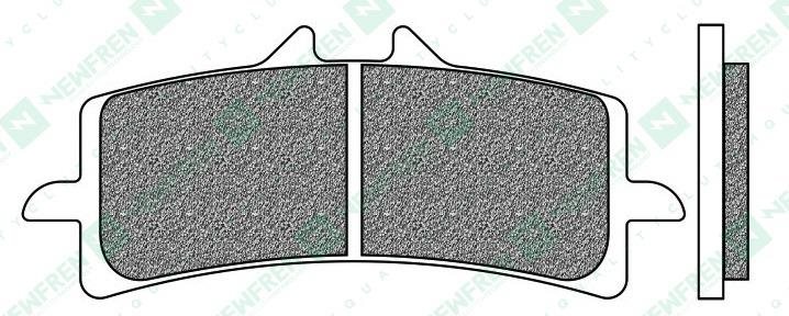Newfren brzdové doštičky (zmes ROAD TT PRO SINTERED) (2ks) M502-899