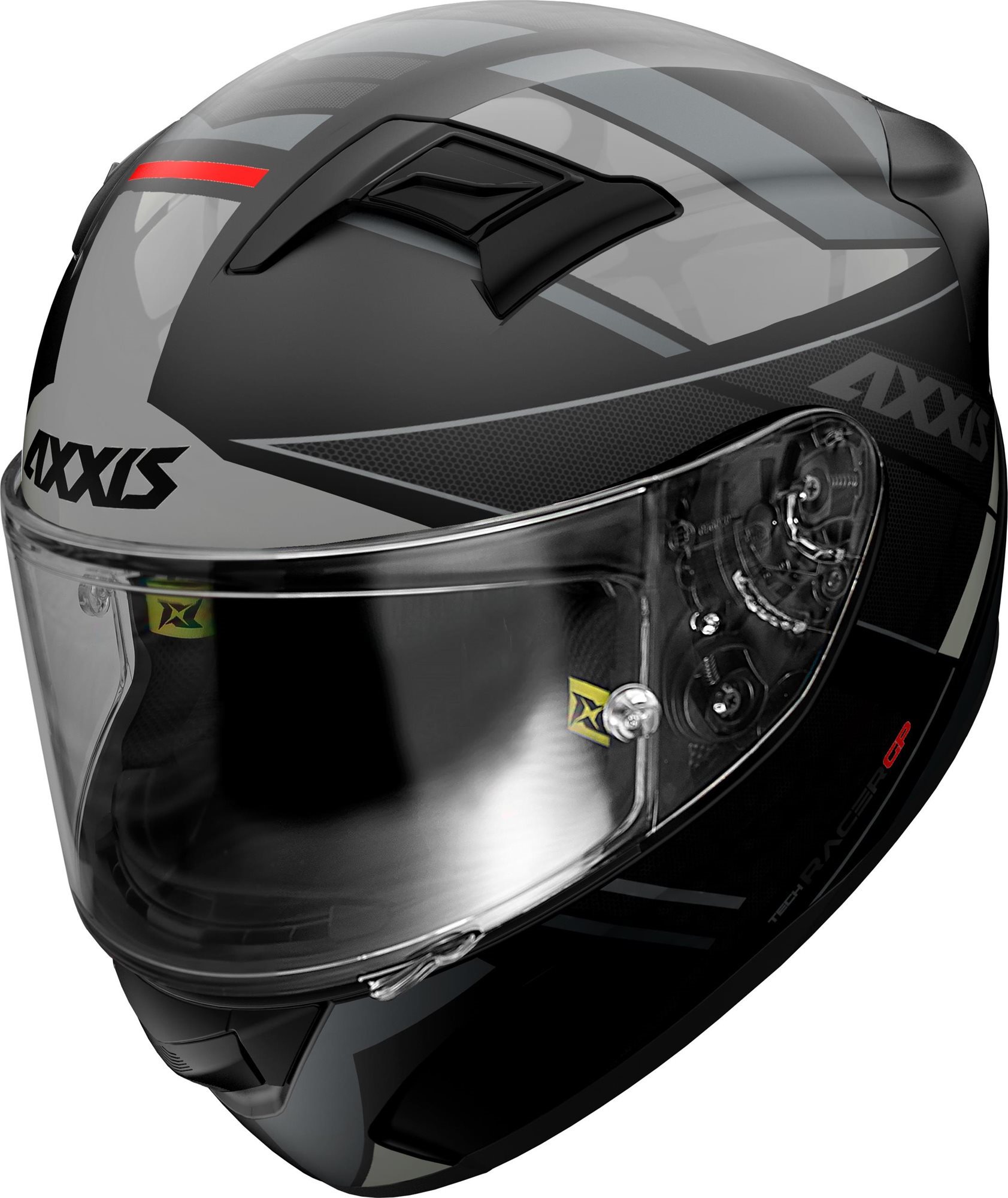 Axxis GP Racer SV Fiber Tech Integrálna prilba matná sivá S