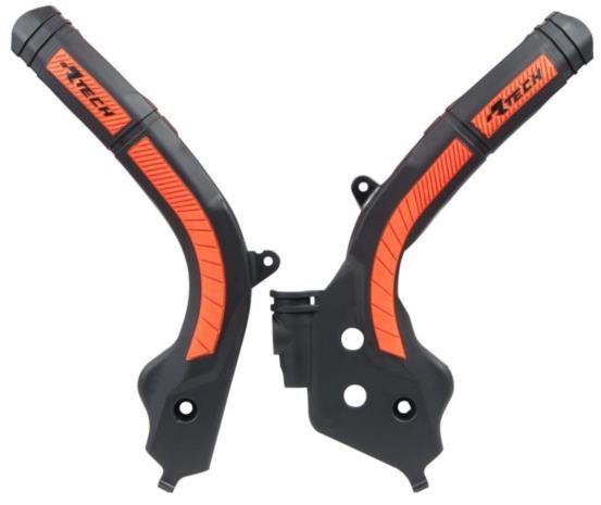 RTECH protektory rámu KTM súprava, čierno-oranžové M400-1371
