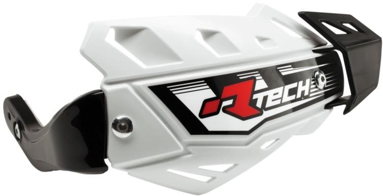 RTECH Kryty Páčok Flx Atv, Biele, 4 Varianty V 1, Vrátane Montážnej Súpravy, Priemer Kónusu 14 A 18 Mm