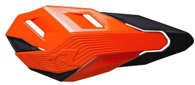 RTECH Kryty Páčok Hp3 Cross/Enduro, Oranžová/Čierna, Vrátane Montážnej Súpravy