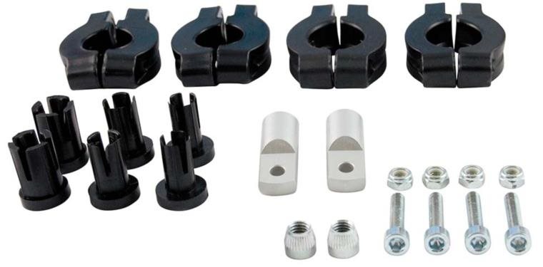 RTECH Montážna Súprava Páčok Flx Alu/Gladiator Alu + Easy/Raptor/Vertigo Alu, Plastová, Fixná