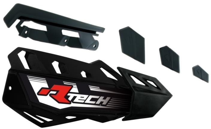 RTECH Plasty Krytov Páčok Flx/Flx Alu/Flx Atv, Čierne, Pár