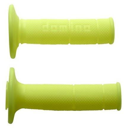 Domino gripy 6131 offroad dĺžka 120 + 123 mm, neón žlté