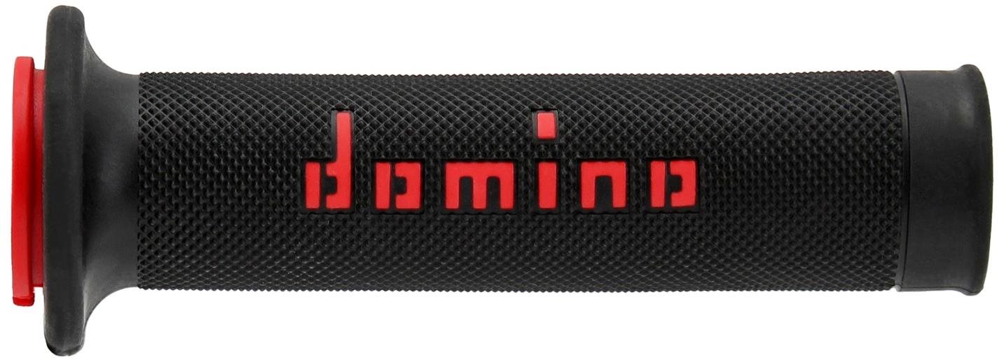 Domino gripy A010 road dĺžka 120 + 125 mm, čierno-červené