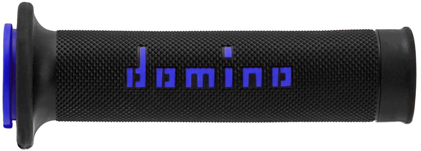 Domino gripy A010 road dĺžka 120 + 125 mm, čierno-modré