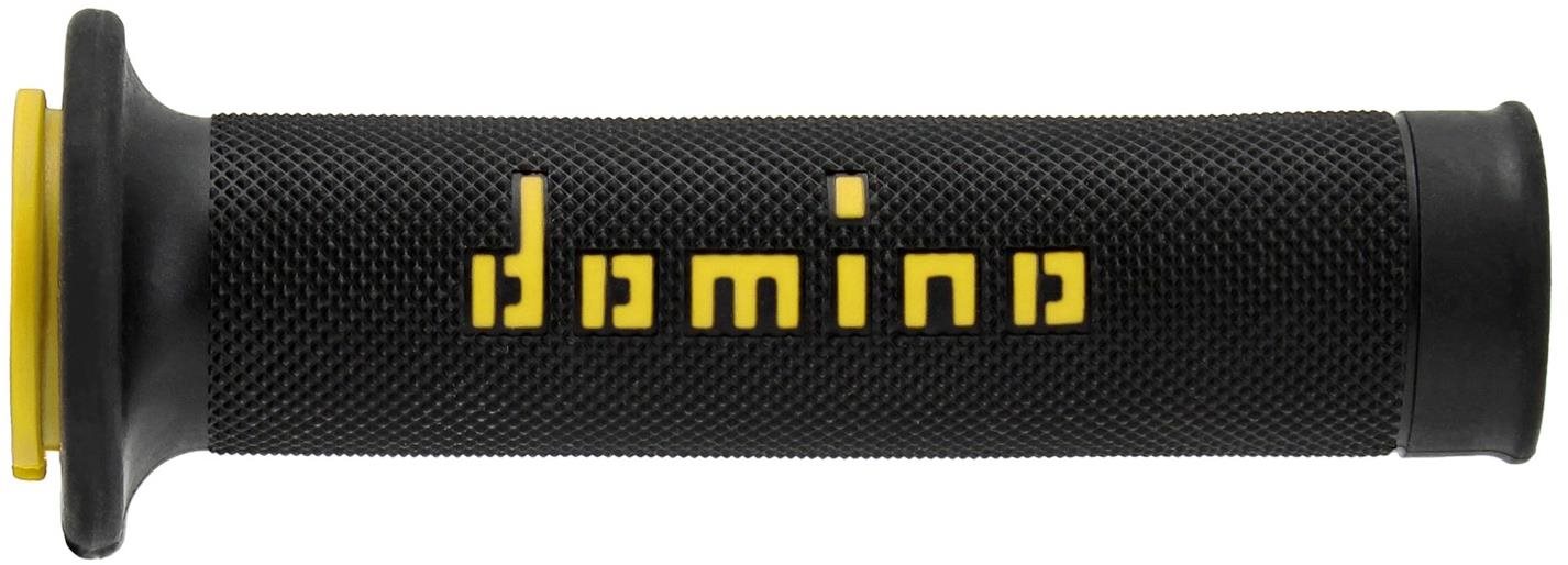 Domino gripy A010 road dĺžka 120 + 125 mm, čierno-žlté