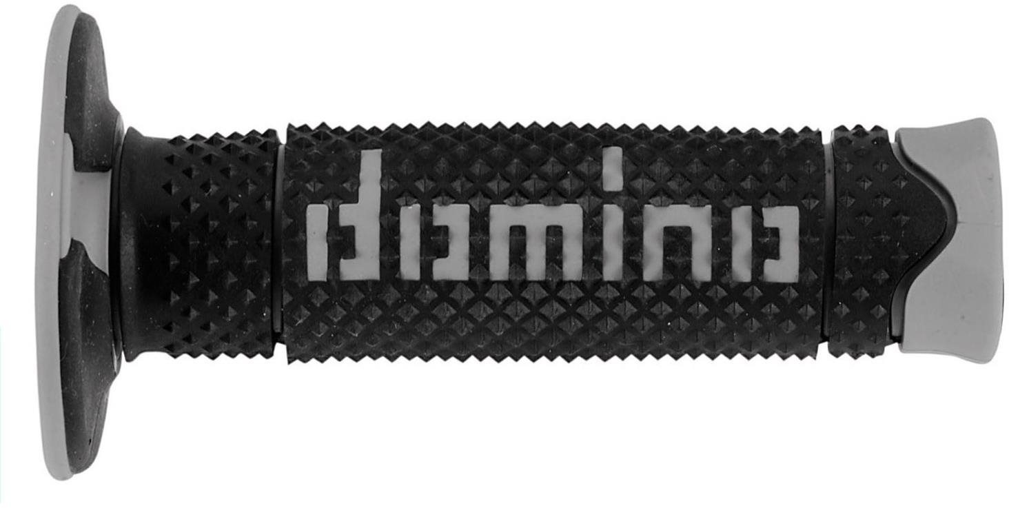 Domino gripy A260 offroad dĺžka 120 mm, čierno-sivé