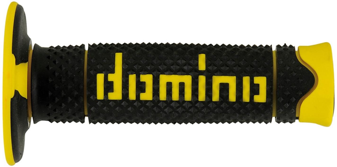 Domino gripy A260 offroad dĺžka 120 mm, čierno-žlté
