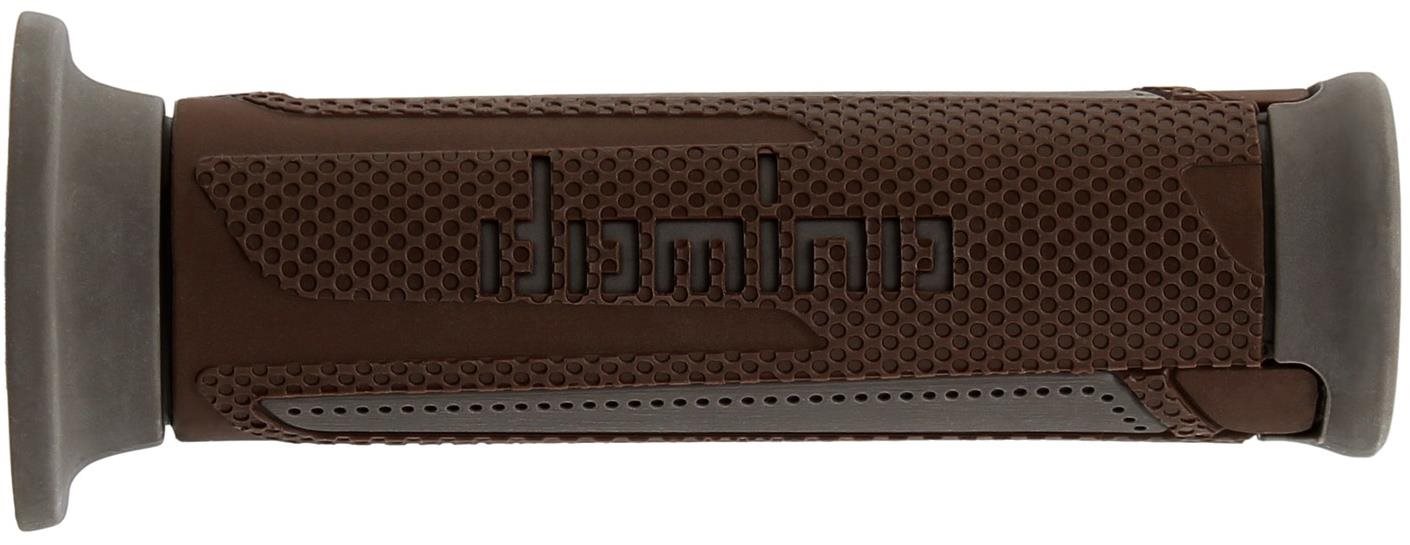 Domino gripy A350 scooter/road dĺžka 120 mm, hnedo-sivé