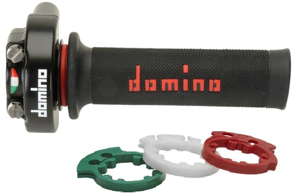 Domino pretekársky rýchloplyn XM2 s gripom road Aprilia/Ducati/Honda/Yamaha, súprava M018-340