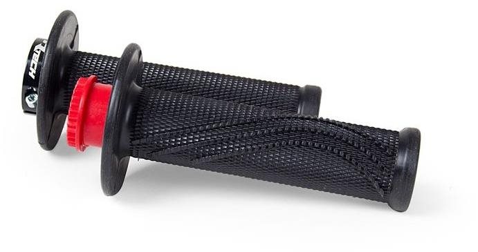 RTECH gripy lock-on R20 Wave BETA RR 125-530, čierne, 1 pár