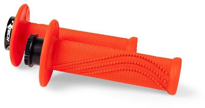 RTECH gripy lock-on R20 Wave, neón oranžové, 1 pár