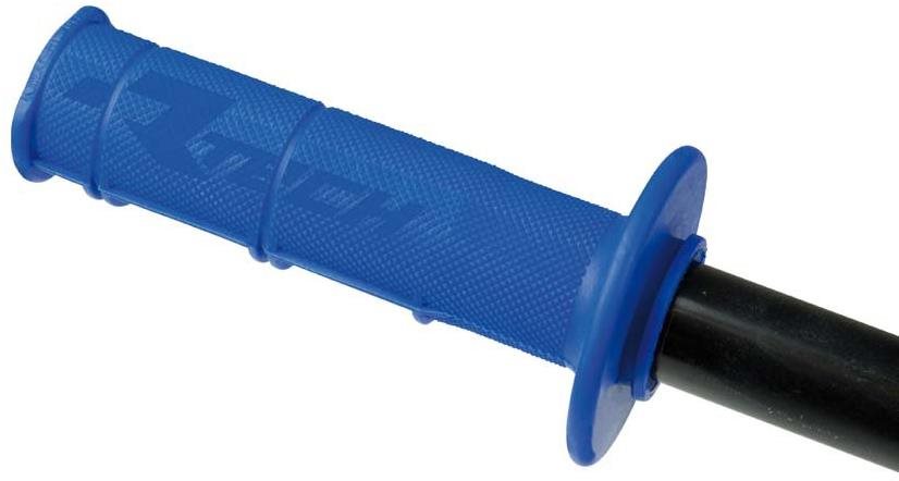 RTECH gripy Racing mäkké, modré, pár, dĺžka 116 mm