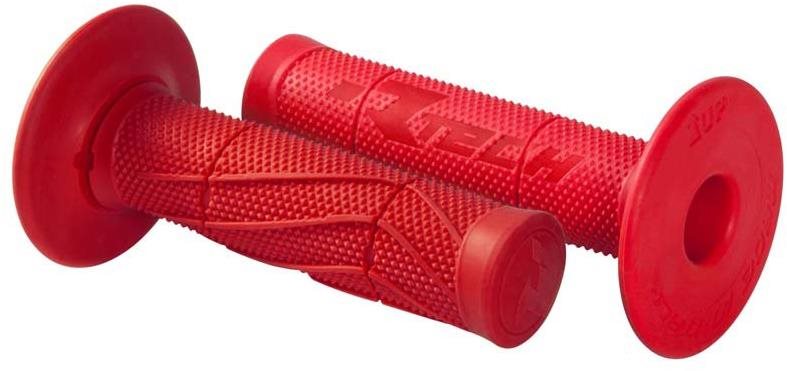 RTECH gripy Wave mäkké, červené, pár, dĺžka 118 mm