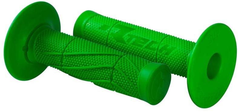 RTECH gripy Wave mäkké, zelené, pár, dĺžka 118 mm