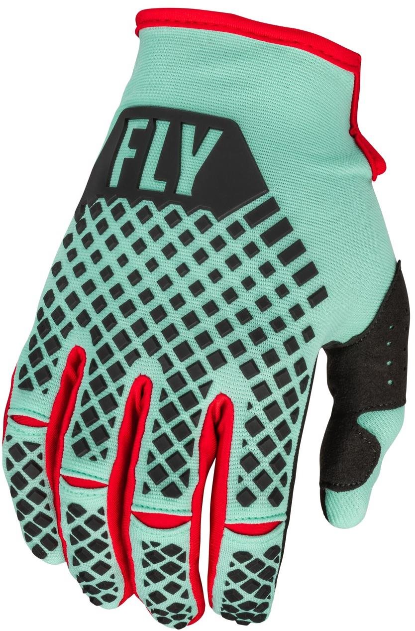 Fly Racing rukavice Kinetic SE, 2023 mint/čierna/červená 3XL