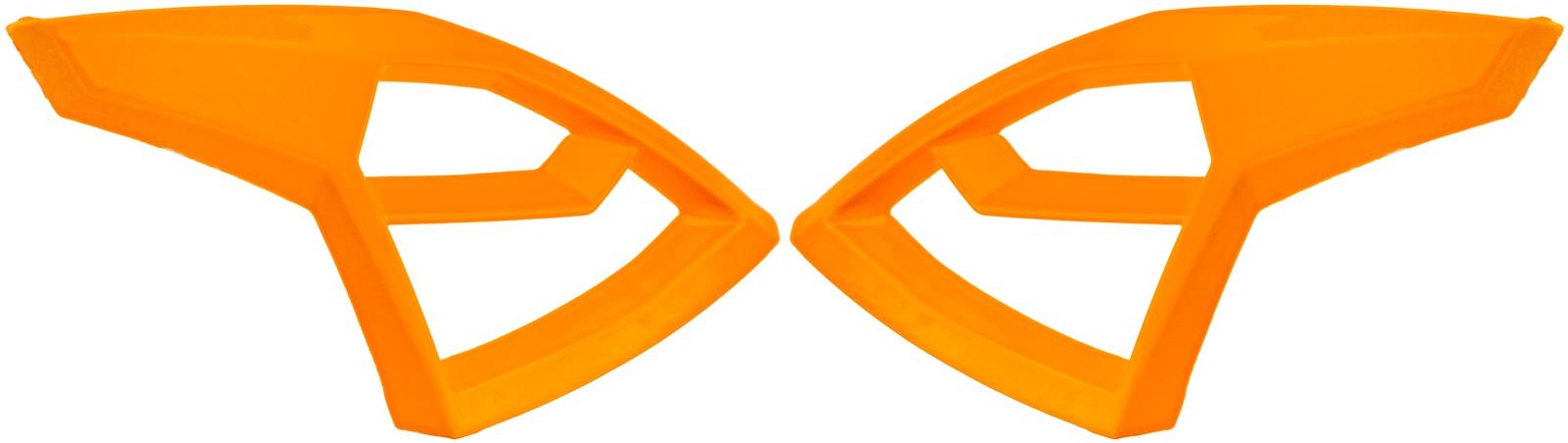 CASSIDA čelné kryty vrchná ventilácia pre prilby Cross Pro 2, oranžová